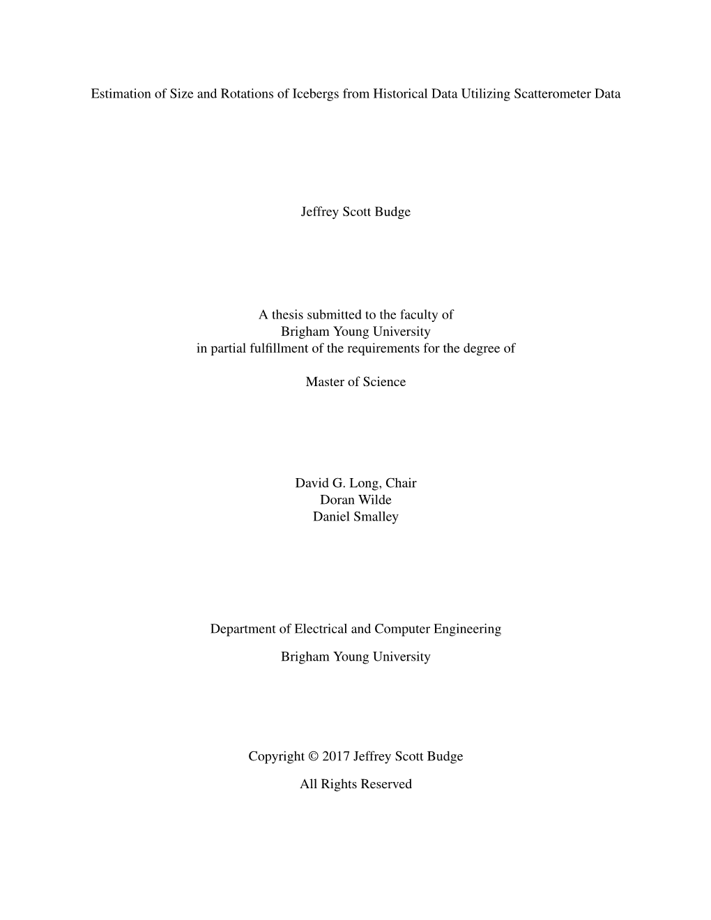 Estimation of Size and Rotations of Icebergs from Historical Data Utilizing Scatterometer Data