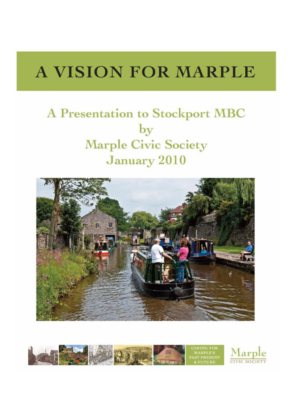 Vision for Marple Is the Wharf: the Hub of the Canal System in the Town