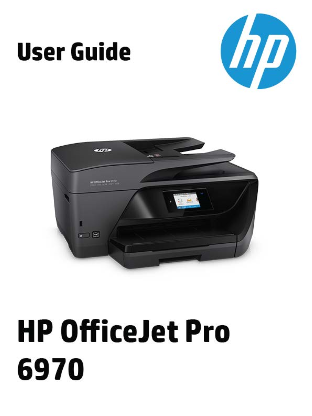 HP Officejet Pro 6970 All-In-One Series User Guide