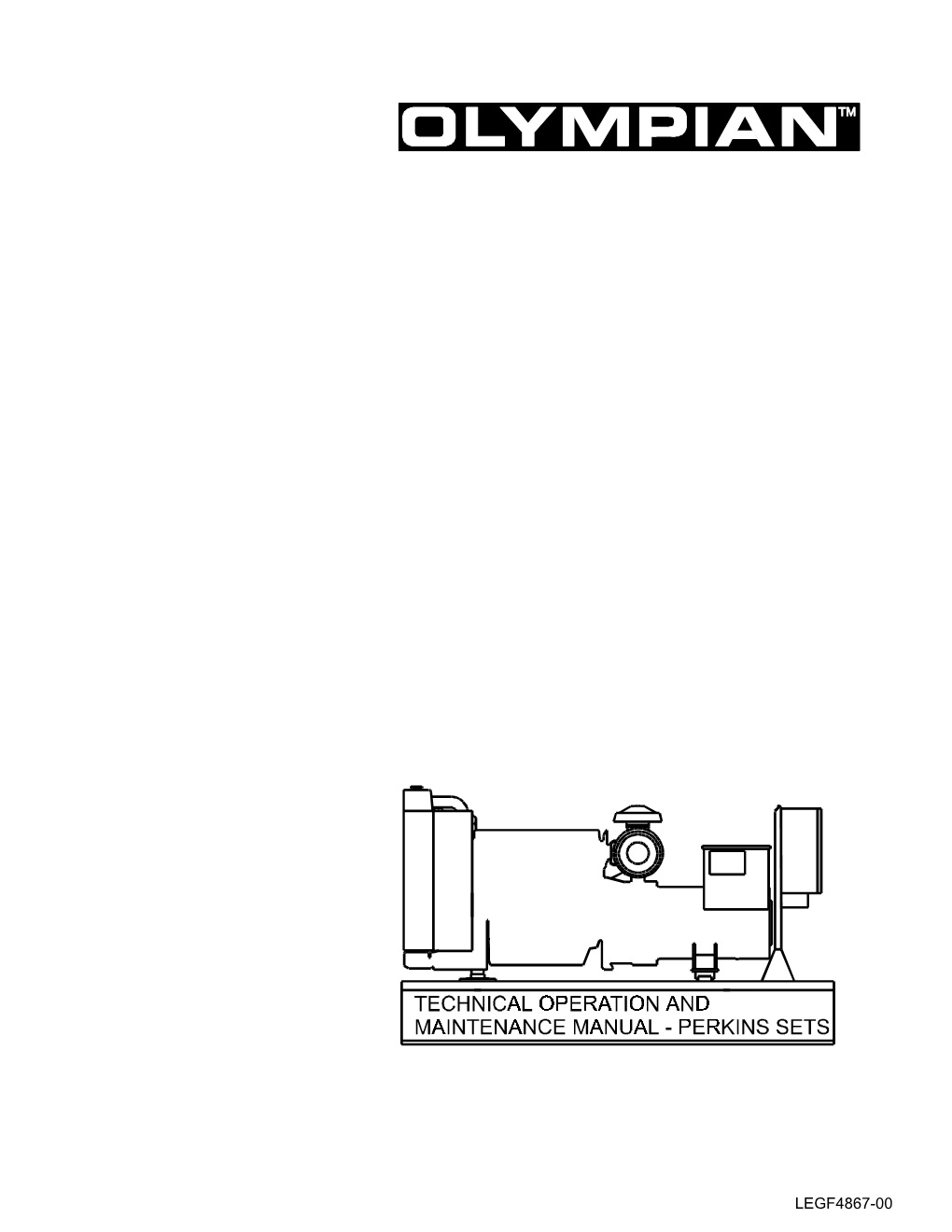 Generator Set Technical Operation and Maintenance Manual