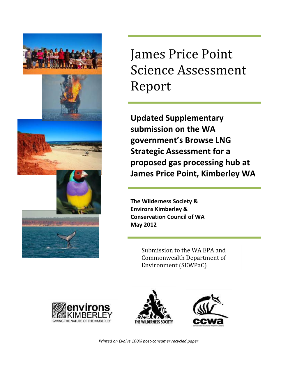 James Price Point Science Assessment Report