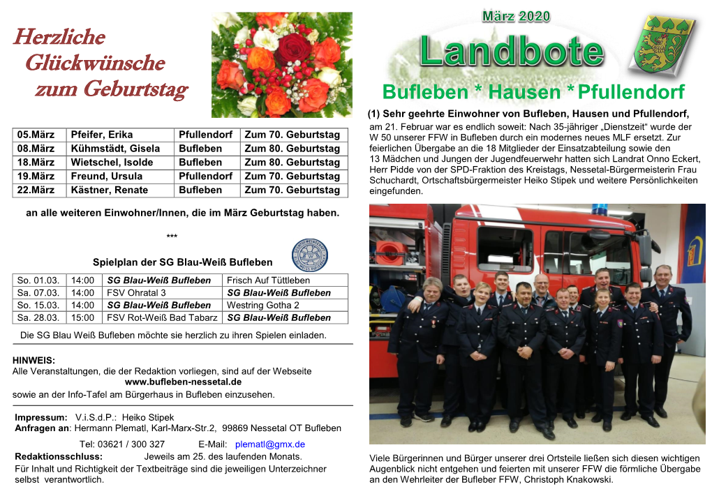 Landbote März 2020 Hier Die PDF Datei