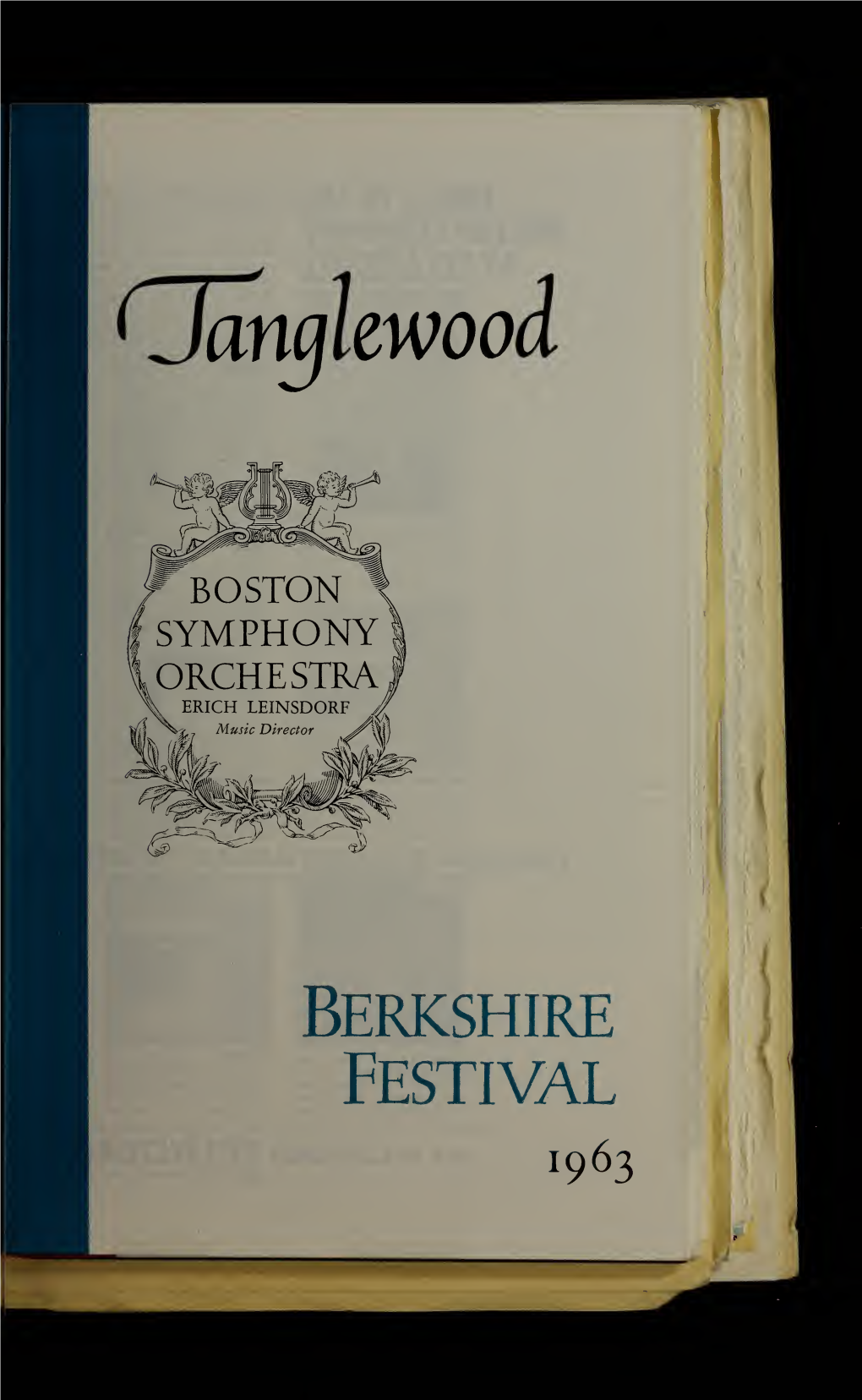 Boston Symphony Orchestra Concert Programs, Summer, 1963-1964