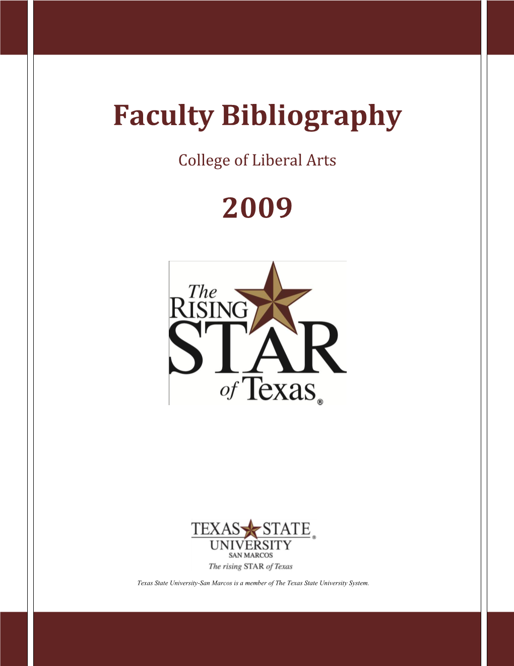 Faculty Bibliography