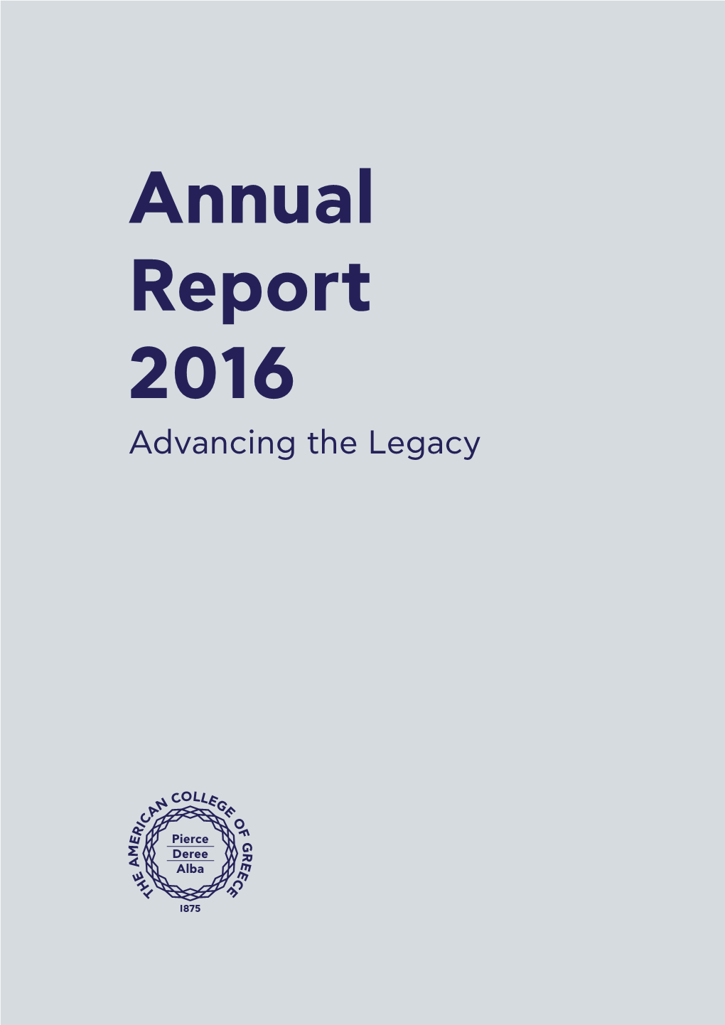 2016 Annual Report