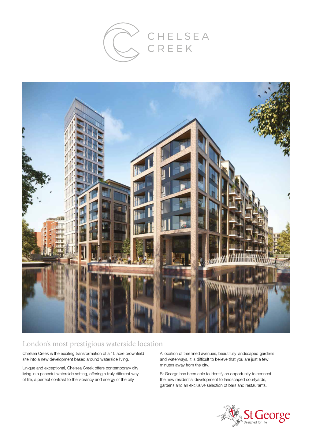 Chelsea Creek Fairwater House Fact Sheet