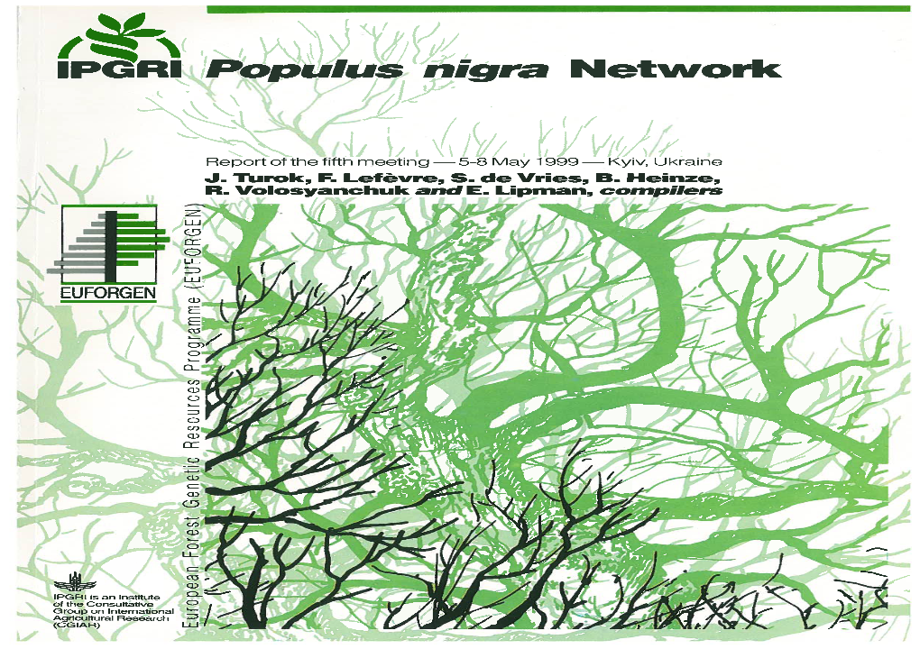 Populus Nigra Network: Fifth Meeting