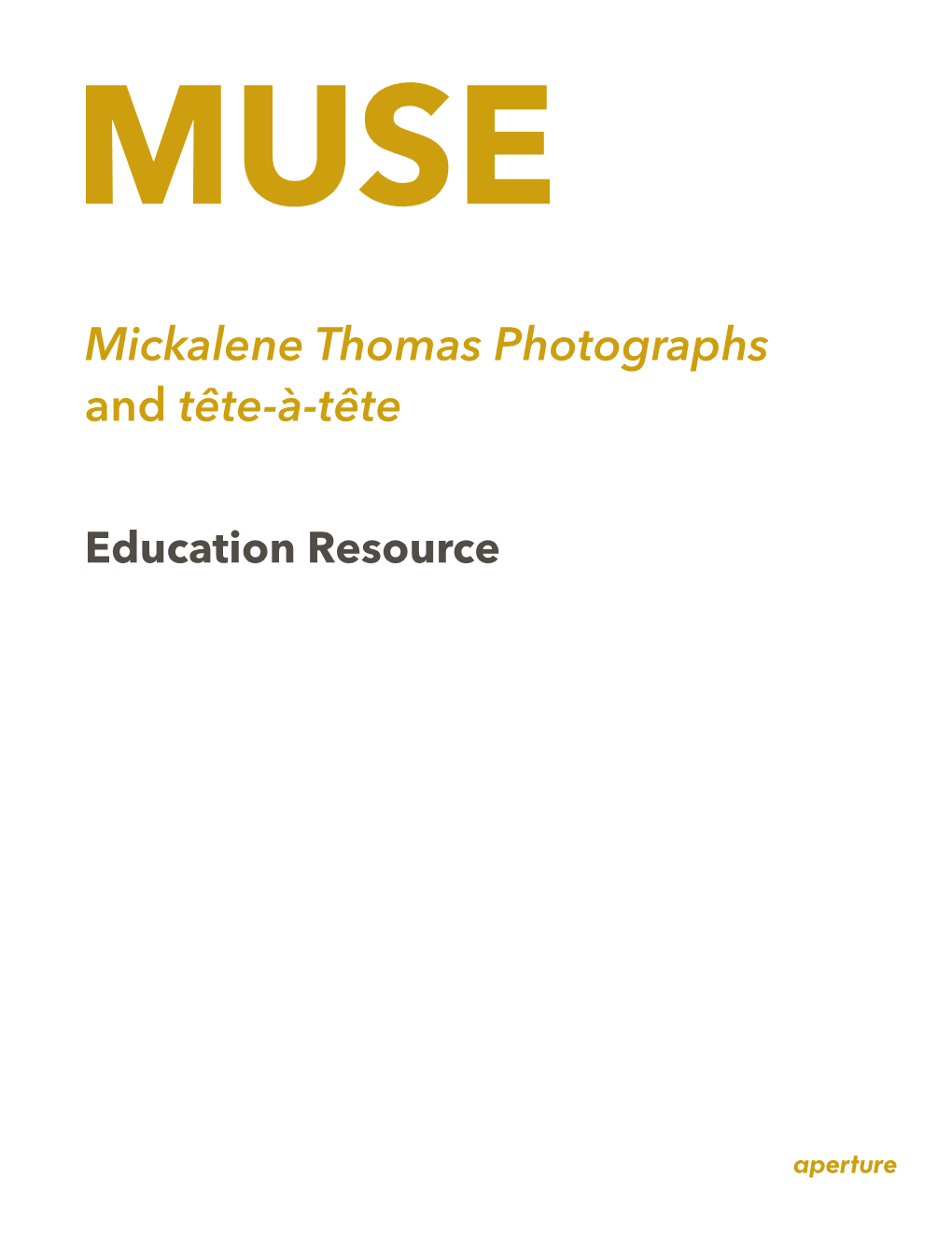 Mickalene Thomas Photographs and Tête-À-Tête