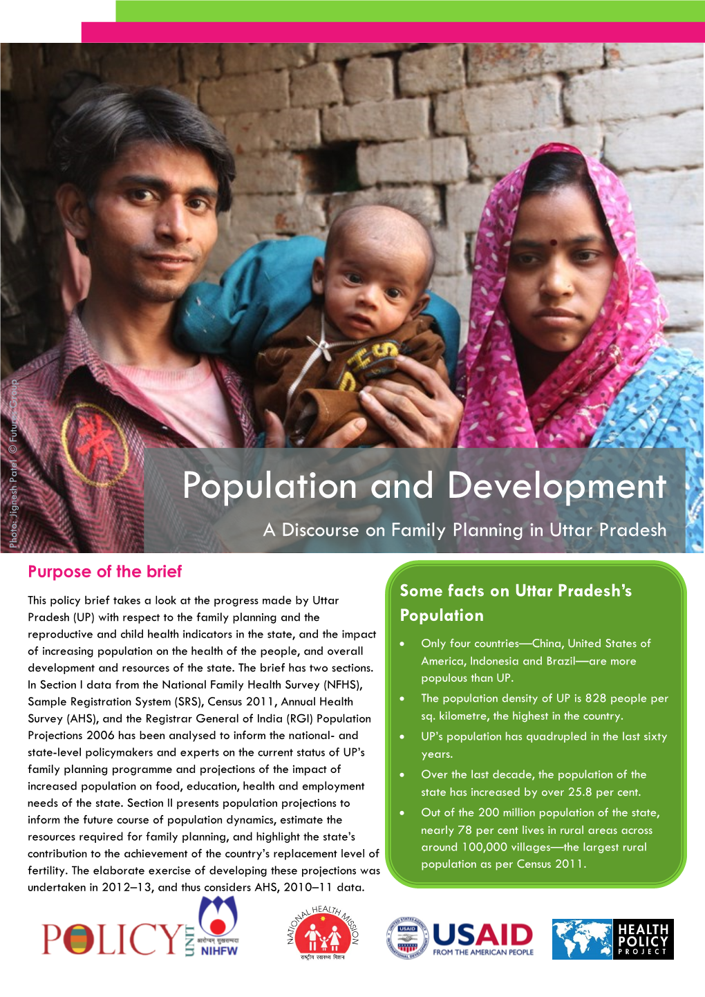 Population and Development- a Discourse on Family Planning In