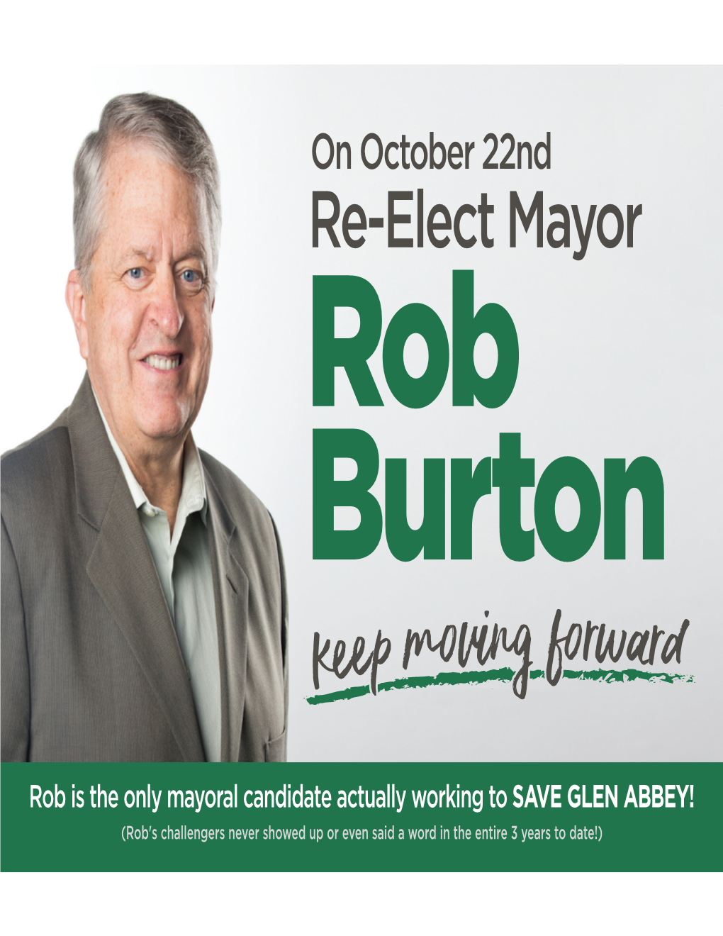 Re-Elect Mayor Rob Burton
