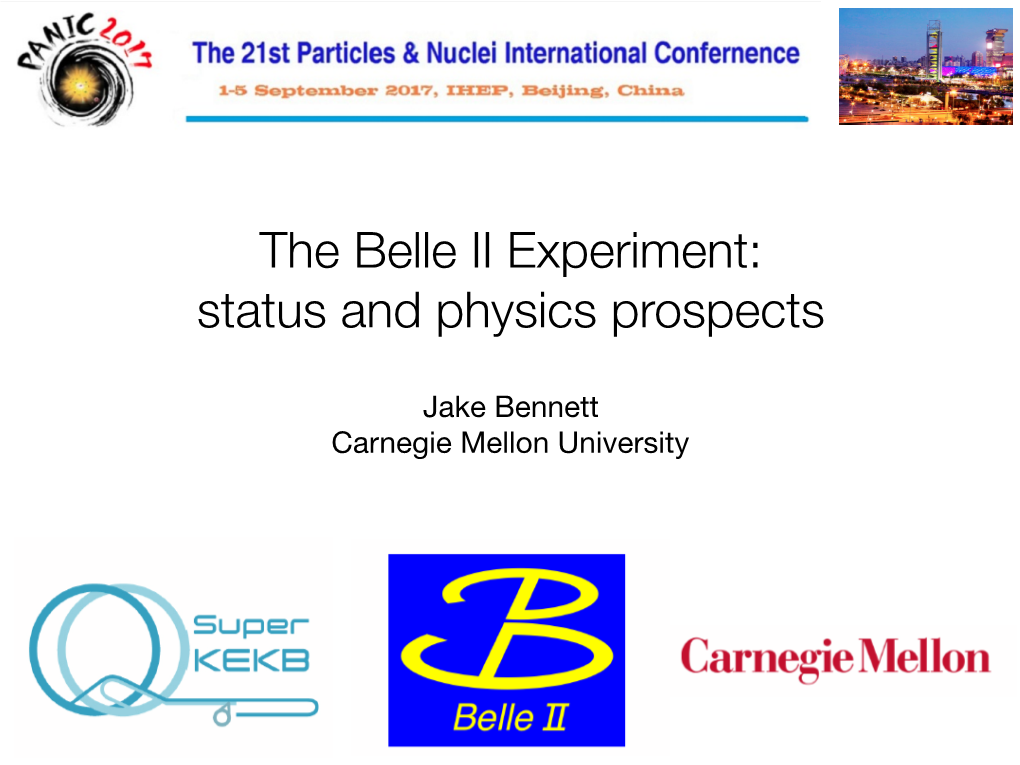 The Belle II Experiment: Status and Physics Prospects