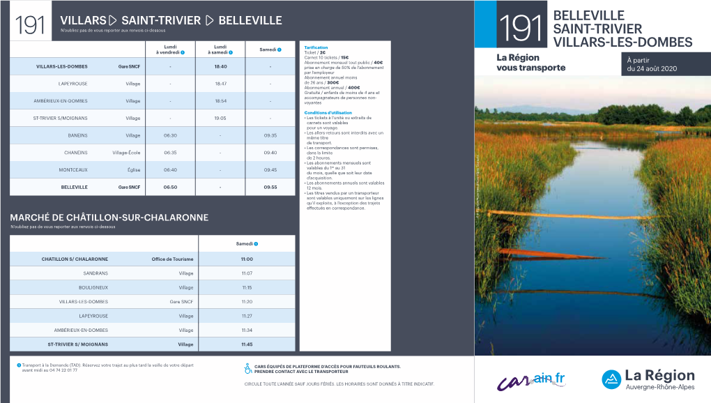 Belleville Saint-Trivier Villars-Les-Dombes