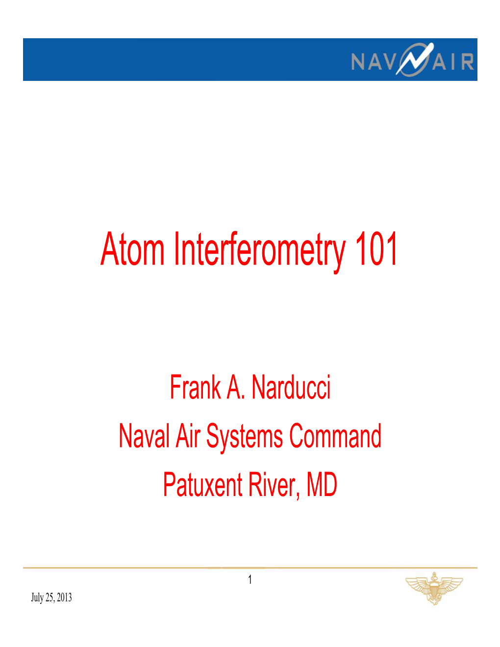 Atom Interferometry 101