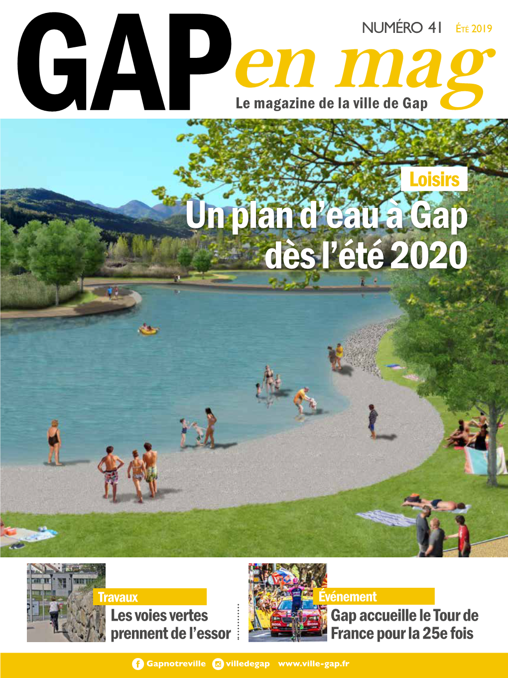 Un Plan D'eau À Gap Dès L'été 2020