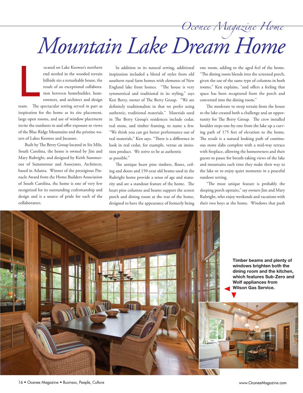 Mountain Lake Dream Home