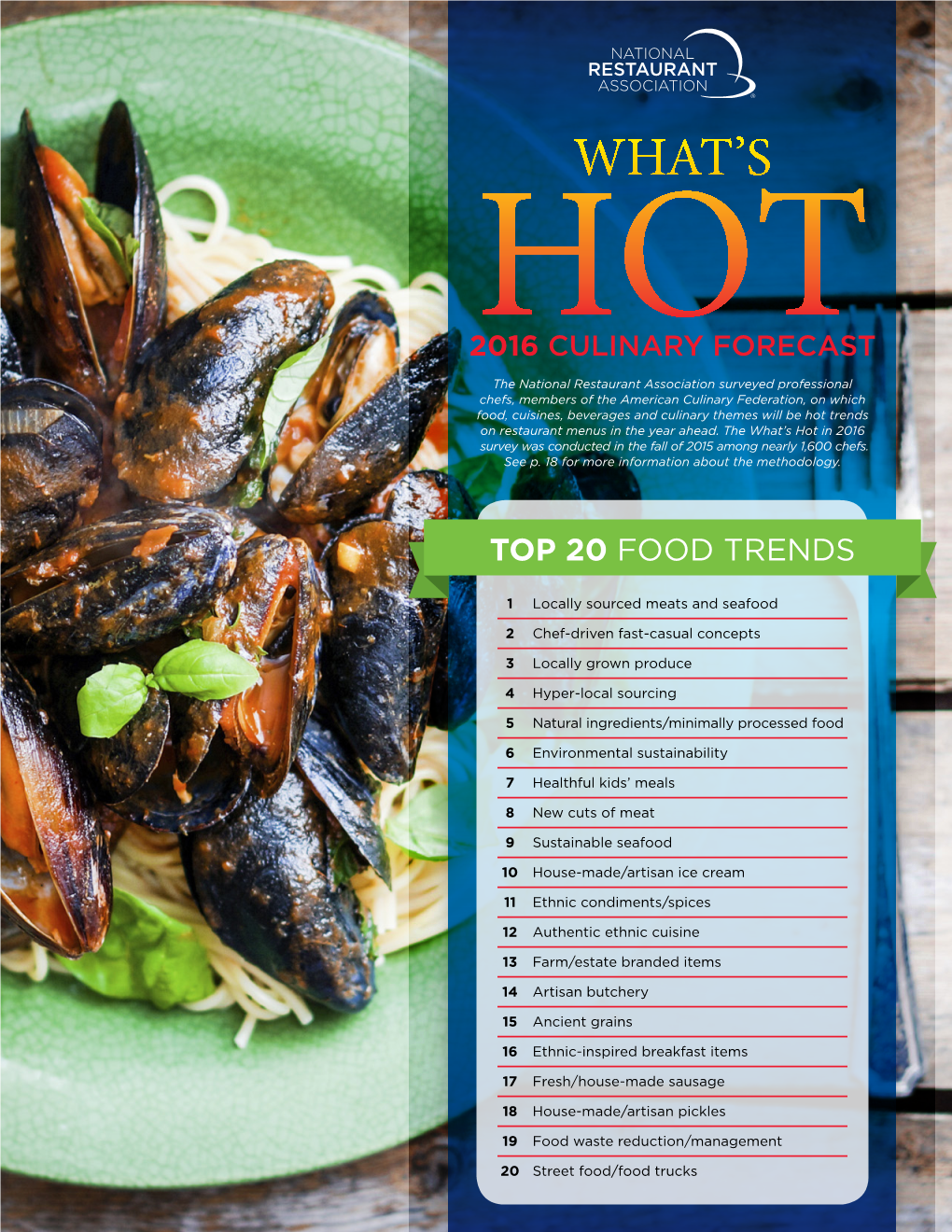 What's Hot 2016 Culinary Forecast