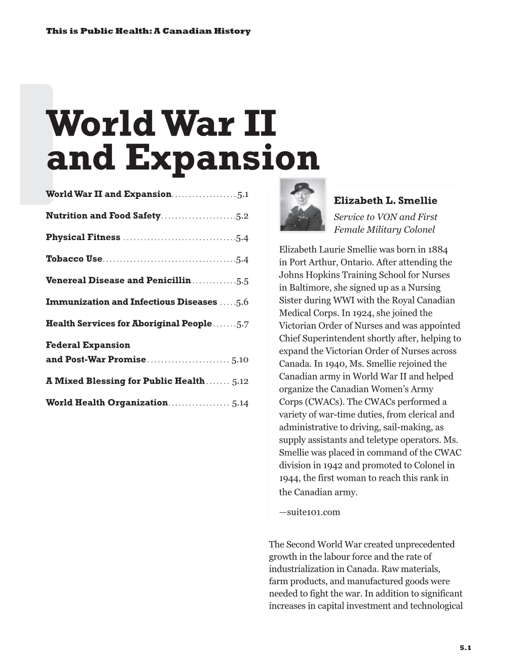 World War II and Expansion