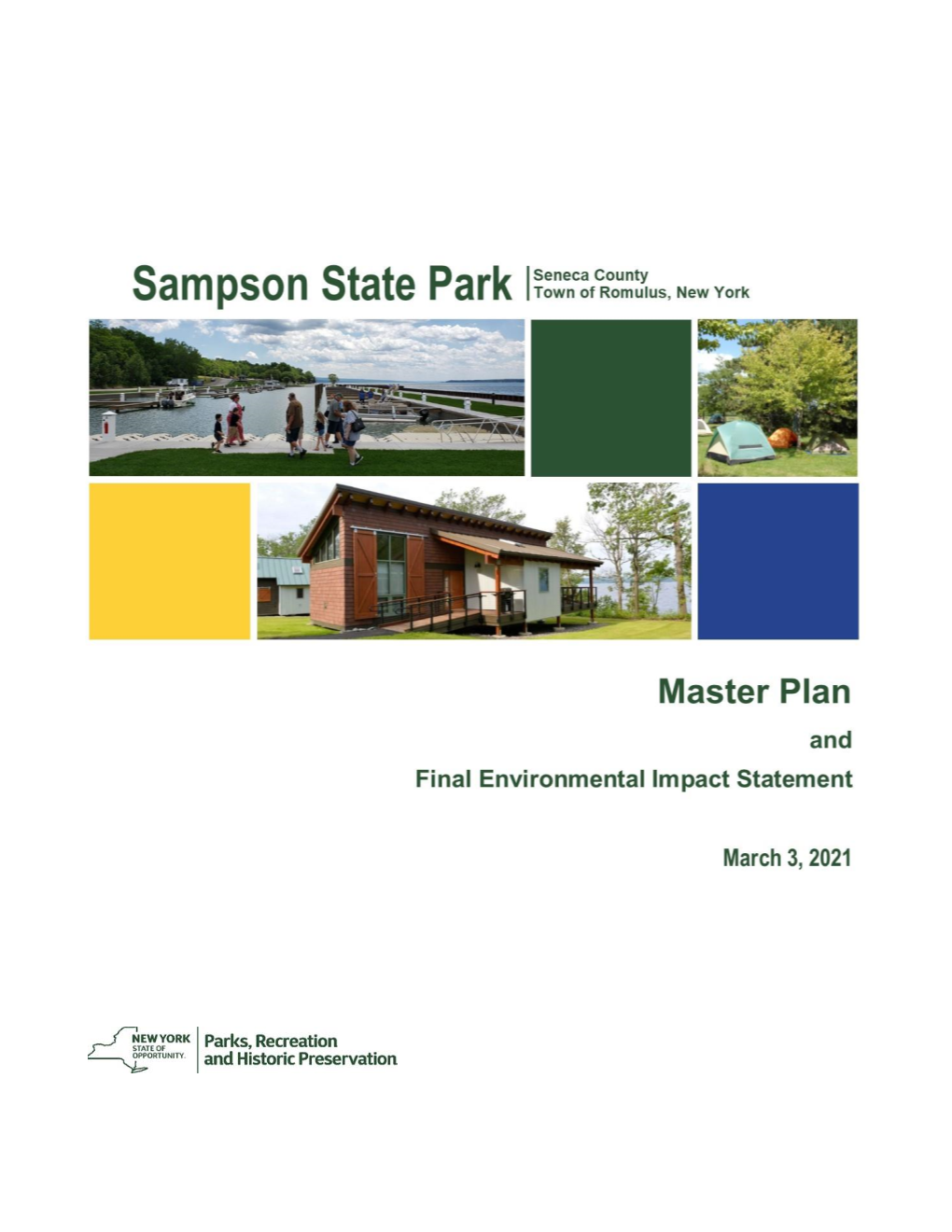 Sampson State Park Final Master Plan