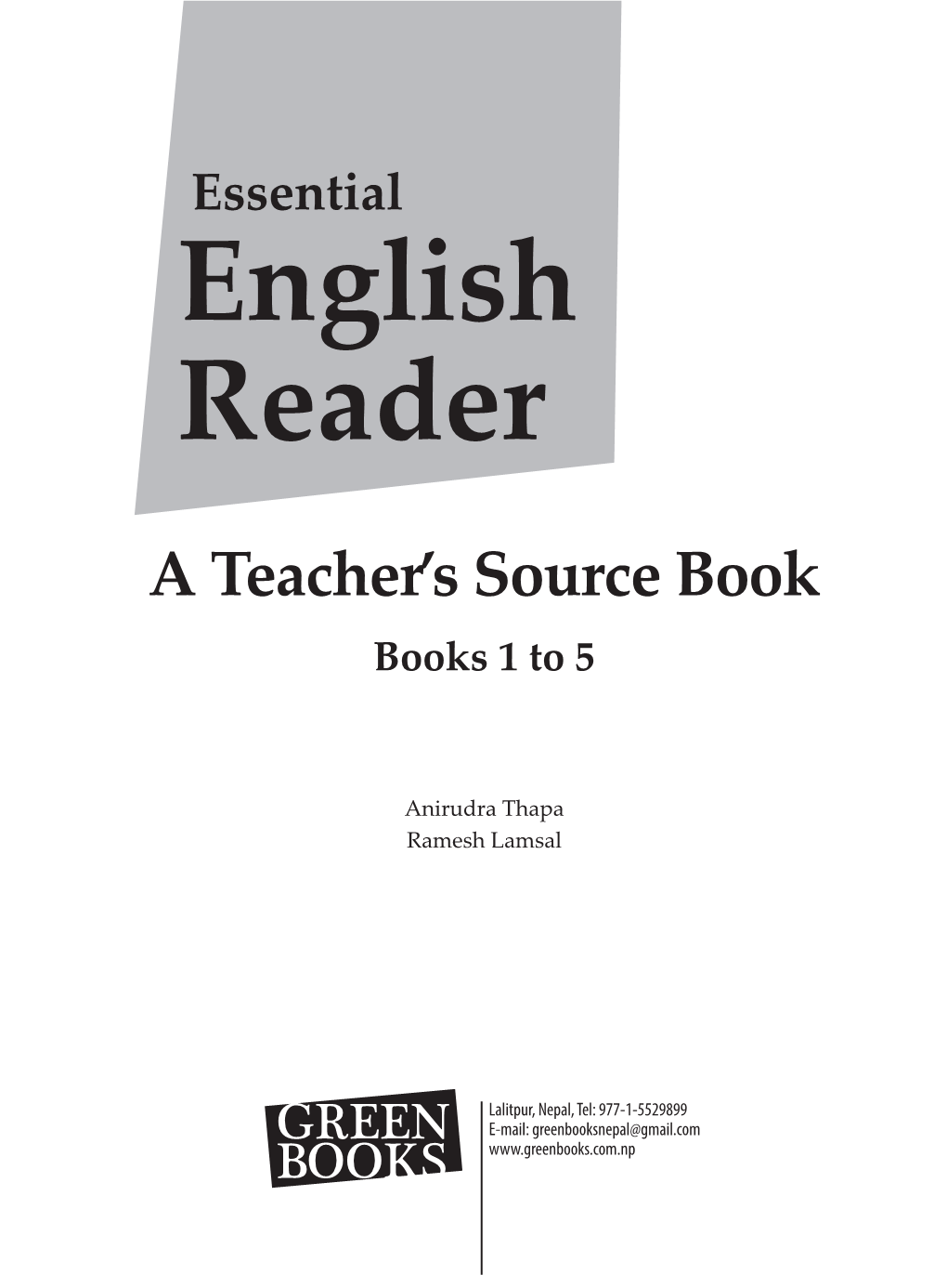 Essential English Reader