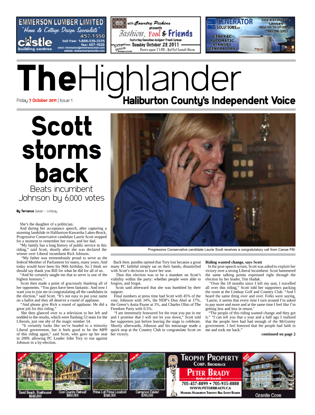 Haliburton County's Independent Voice