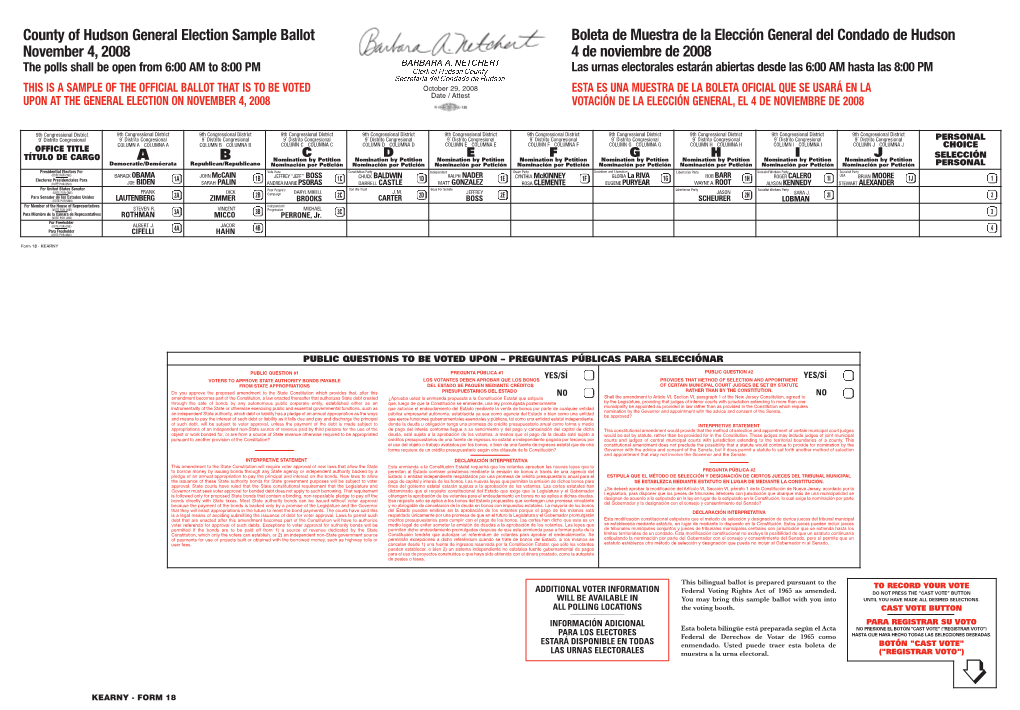 2006 HC Primary Sample HARR