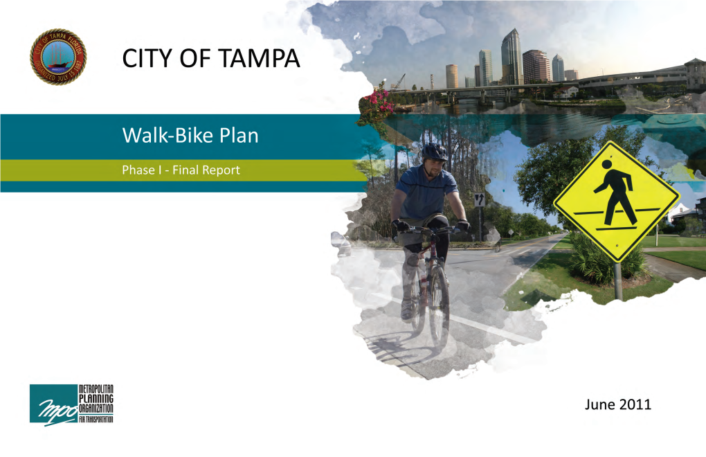 City of Tampa Walk-Bike Plan June 2011 Hillsborough MPO