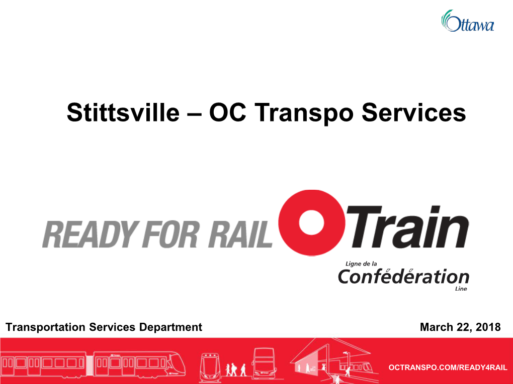 Stittsville – OC Transpo Services