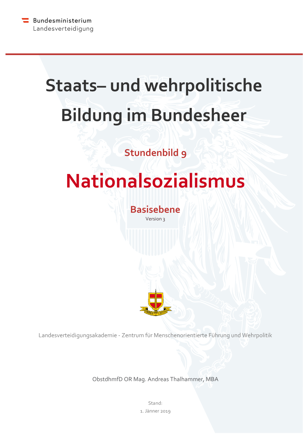 Nationalsozialismus