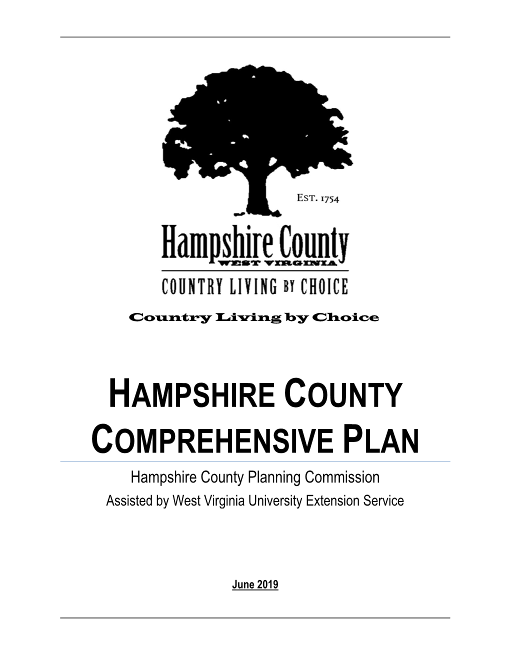 Hampshire County Comprehensive Plan (2019)