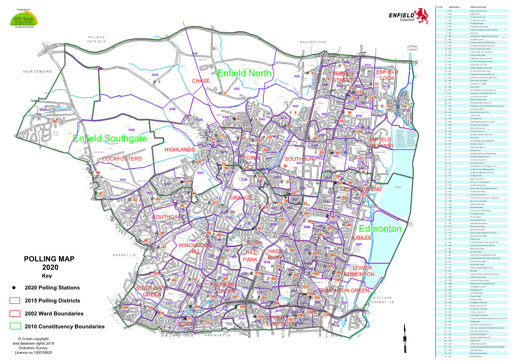 List of All Polling Stations in Enfield (PDF)