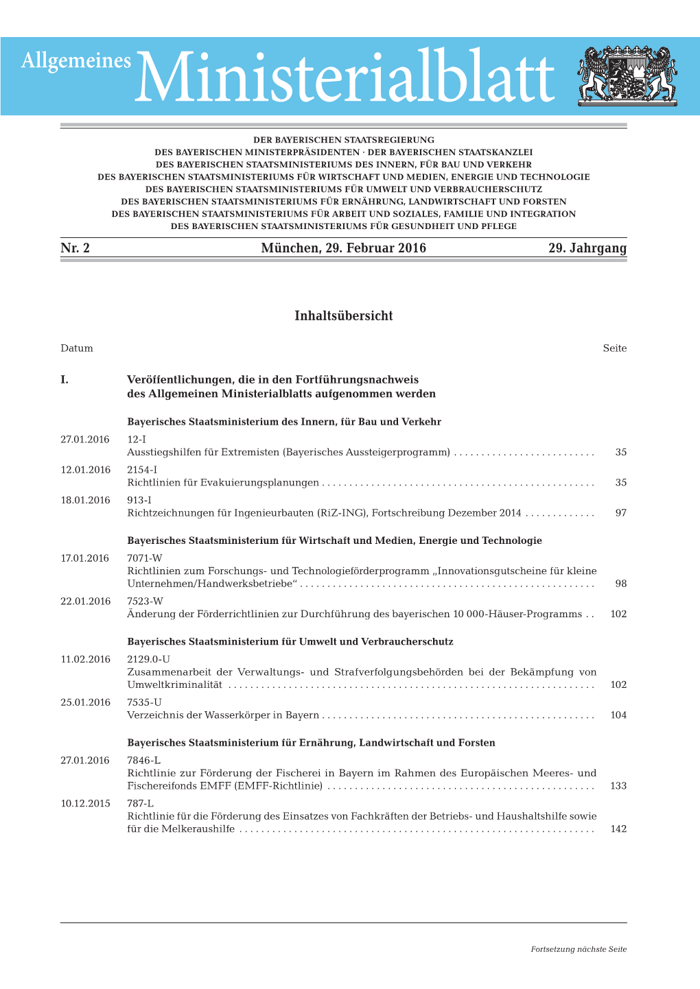 Allgemeines Ministerialblatt 2016-02