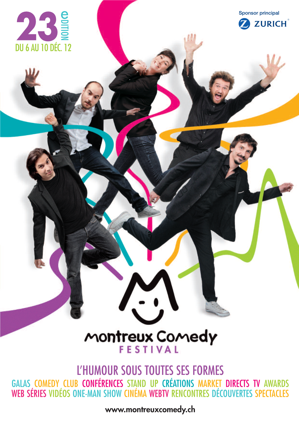 Programme Festival Montreux Comedy 2012