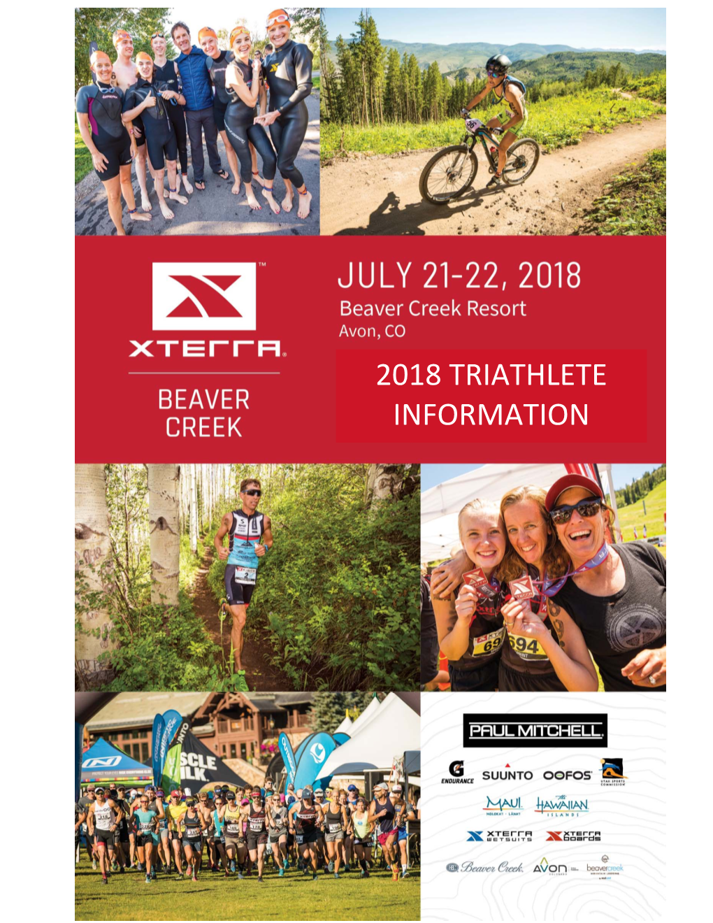 2018 Triathlete Information