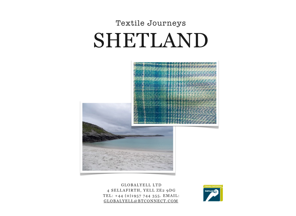 Textile Journeys SHETLAND