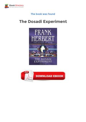 Ebook Free the Dosadi Experiment