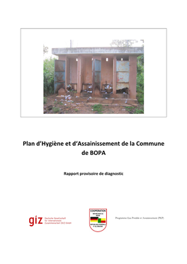 Plan D'hygiène Et D'assainissement De La Commune De BOPA