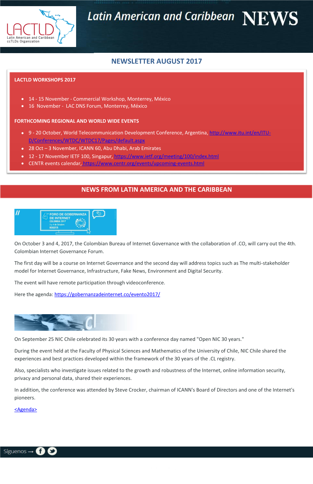 LACTLD Newsletter