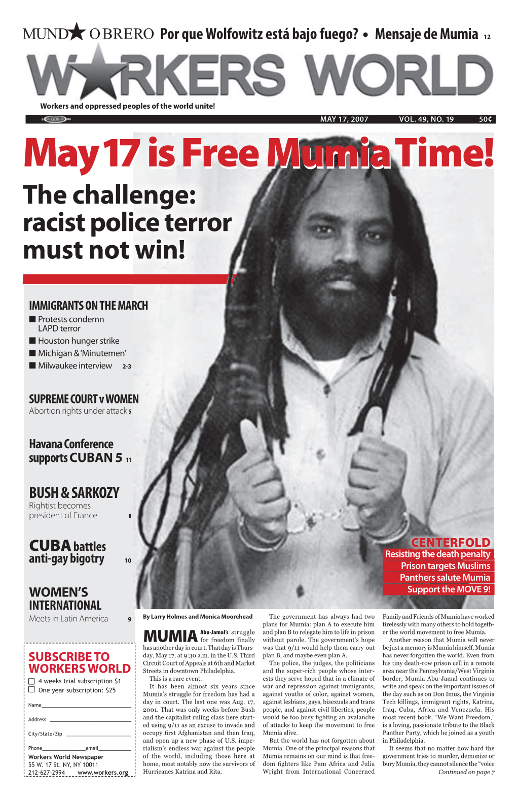 MUMIA Abu-Jamal's