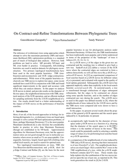 On Contract-And-Refine Transformations Between