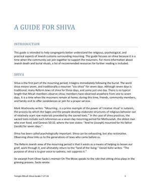 Shiva Guide 7.27.16 1