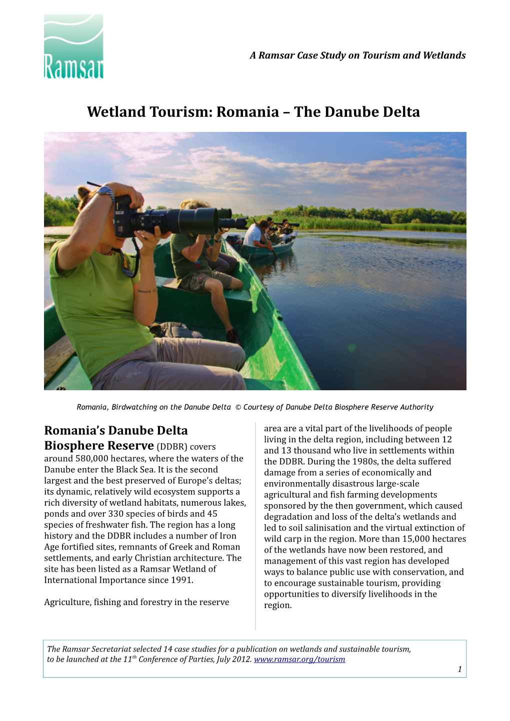 Romania – the Danube Delta