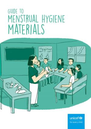 Guide to Menstrual Hygiene Materials May 2019