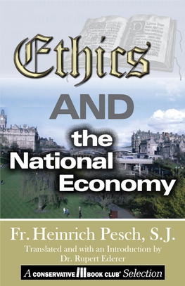 Ethics and the National Economy • Fr