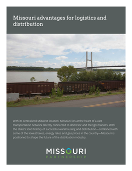 Missouri Advantages for Logistics and Distribution