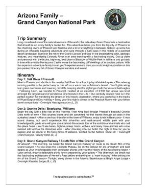 Arizona Family – Grand Canyon National Park