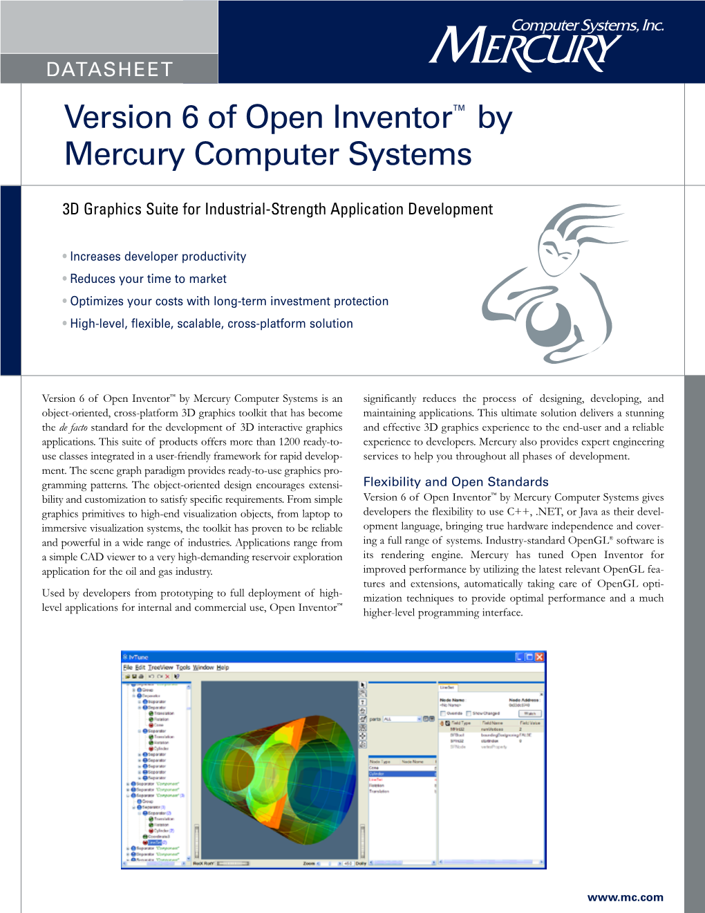 Version 6 of Open Inventor by Mercury Computer