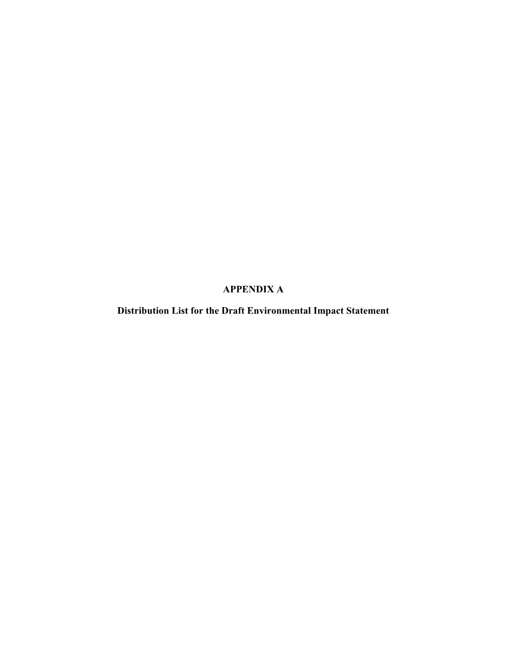 Alaska LNG Project, Draft Environmental Impact