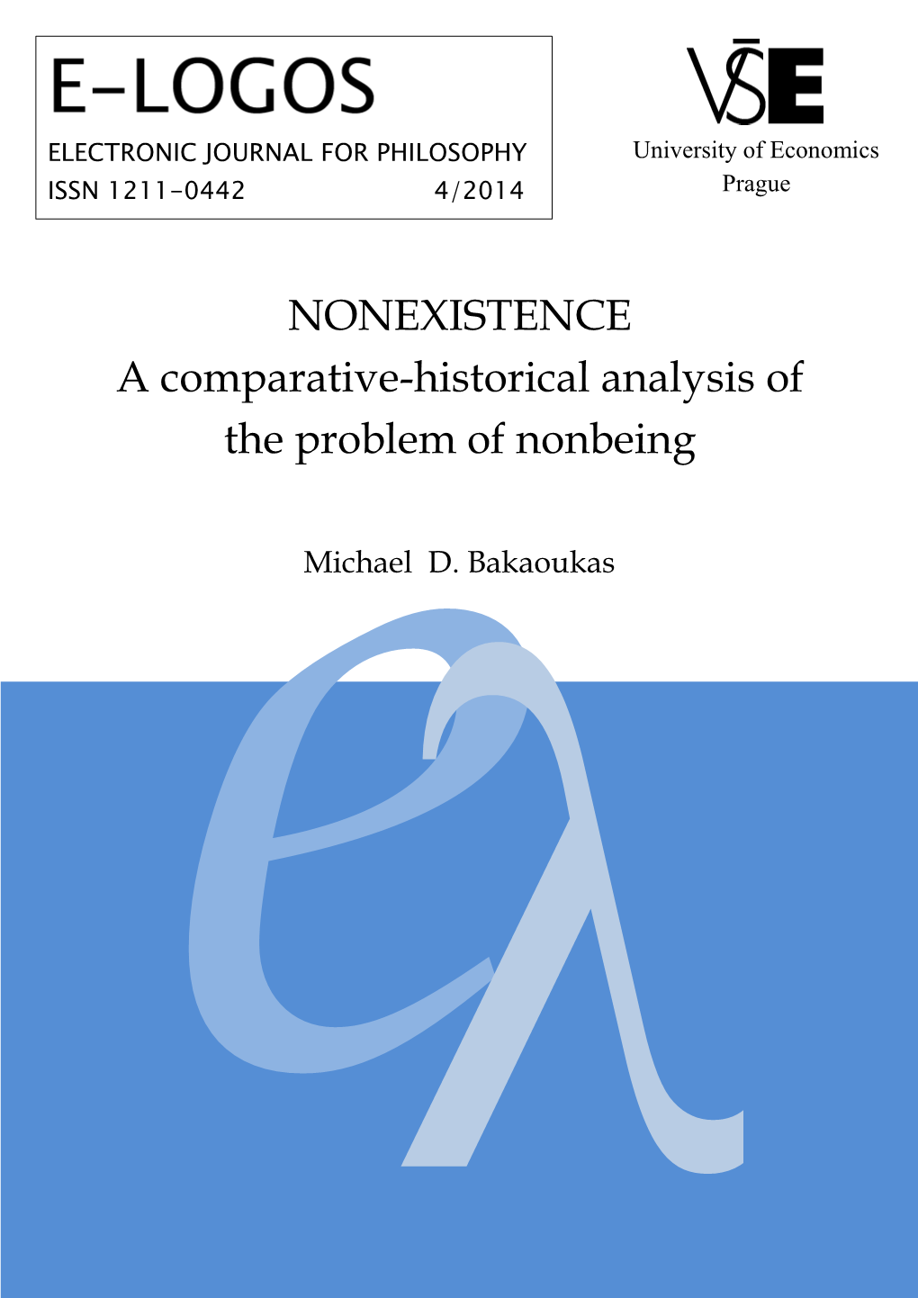 A Comparative-Historical Analysis of the Problem of Nonbeing