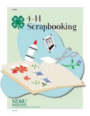 4-H Scrapbooking