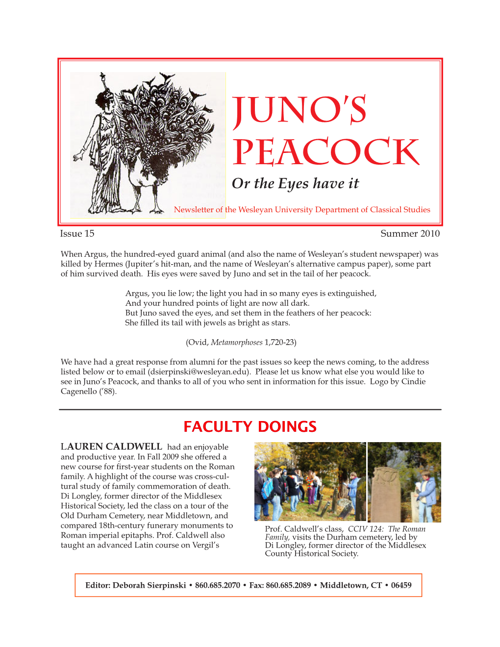 Juno's Peacock